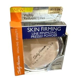 BNIB SALLY HANSEN SKIN FIRMING LINE MINIMIZING PRESSED POWDER 8015-04 NATURAL